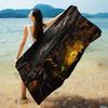 Hot Game S-STALKER Microfiber Printed Beach Towel Mountain Climbing Yoga Beach Swimming Running Absorbent Soft Towel