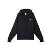 Nike Club Kapuzenpullover Einfarbig Logo Pullover Langarm Sweatshirt Herren Sweatshirt Schwarz HJ1817-010