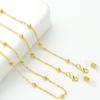 Women's High-End Beaded Metal Glasses Necklace - Anti-Slip Simple Jewelry Lanyard