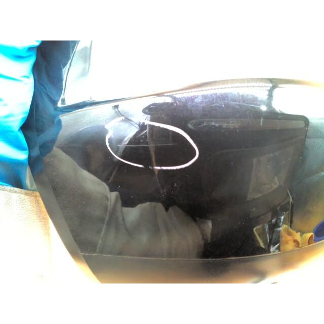 N-BOX DBA-JF2 Right Side Mirror Custom G Turbo Package 4WD PB85P 76200-TY1-N01ZB