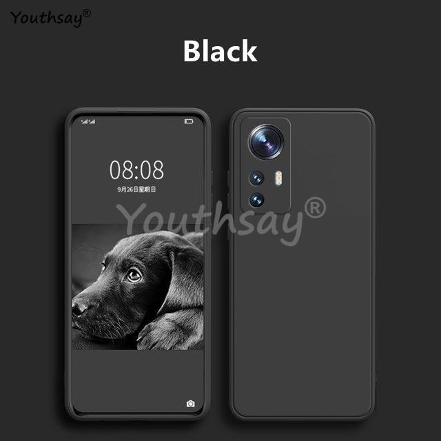 

Для Xiaomi 12T Pro Чехол Xiaomi 12T 12 13 13T Pro 12 Lite Чехол Funda Coque Мягкий жидкий силиконовый чехол Xiaomi 12T Pro For Xiaomi 12 Pro чёрный