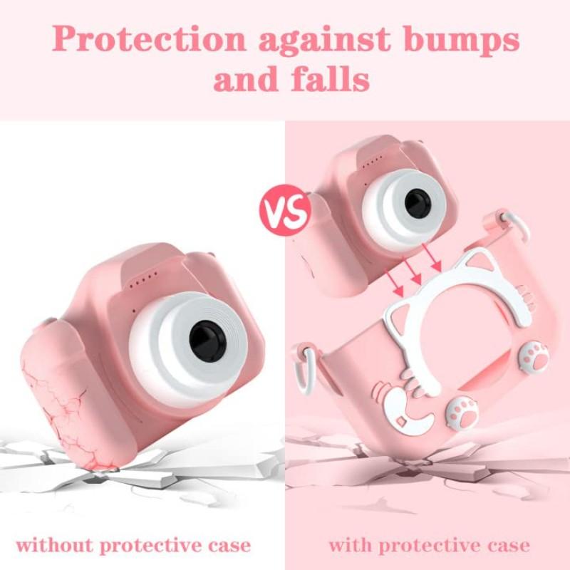 Mini X5S Children Camera Toys 2000W Pixel HD Cartoon Kids Digital Camera Cute Dual Cameras SLR Camera Kid Toy