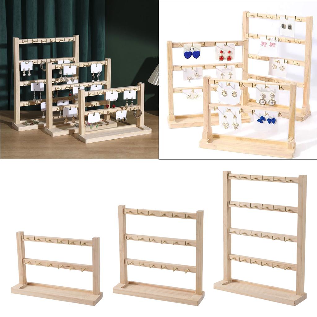 Space Saving Keychain Display Stand Practical Key Rings Exhibit Rack for Keeping Keychains Sorted and Accessible