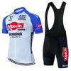 Tour De France Team Cycling Jersey Men's Short Sleeve Summer Shirt Breathable Quick Dry Outdoor Sportswear Mountain Clothing Set