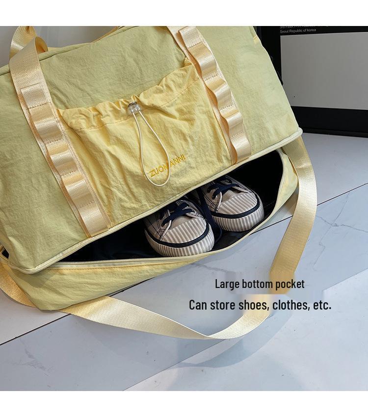 Women's Large Capacity Multifunctional Travel and Fitness Bag - Trendy, Dry/Wet Separation, Perfect for Yoga and Short Trips