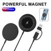 100W Magnetic Chargers Fast Wireless Charger Pad Stand for iPhone 16 15 14 13 12 Pro Max Airpods PD Macsafe Phone Charging Dock
