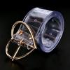 New Fashion Style Women Waist Belt Resin Transparent Long Belt Dress Band Belt Heart Pin Buckle Strap For Young Ladies Gril