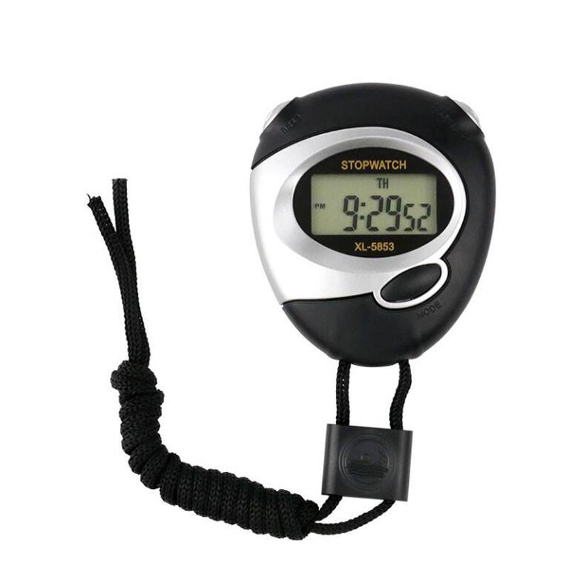 

Спортивные таймеры Двухрядные ЖК-секундомеры Память на 10 кругов Водостойкий дизайн B