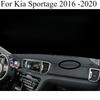 For Kia Sportage 2016 - Car Dashboard Avoid light Pad trument Platform Desk Cover Mats Carpets Accessories