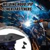 Welding Hood Fasteners Hard Hat Welding Hood Attachment With Silicone Gasket Soldering Hat Attachment For Electrical Accessories