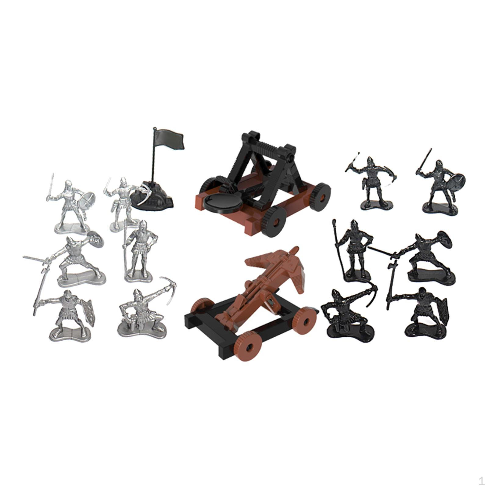 Ancient Roman Soldiers with Chariots, Action Figure,Battle Scene C