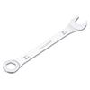 uxcell Combination Spanner, Ratchet Wrench, Thin Type, Metric, 12mm, CR-V Chrome Plated Steel, 6-Point Box End, 15 Offset, Open End, Silver