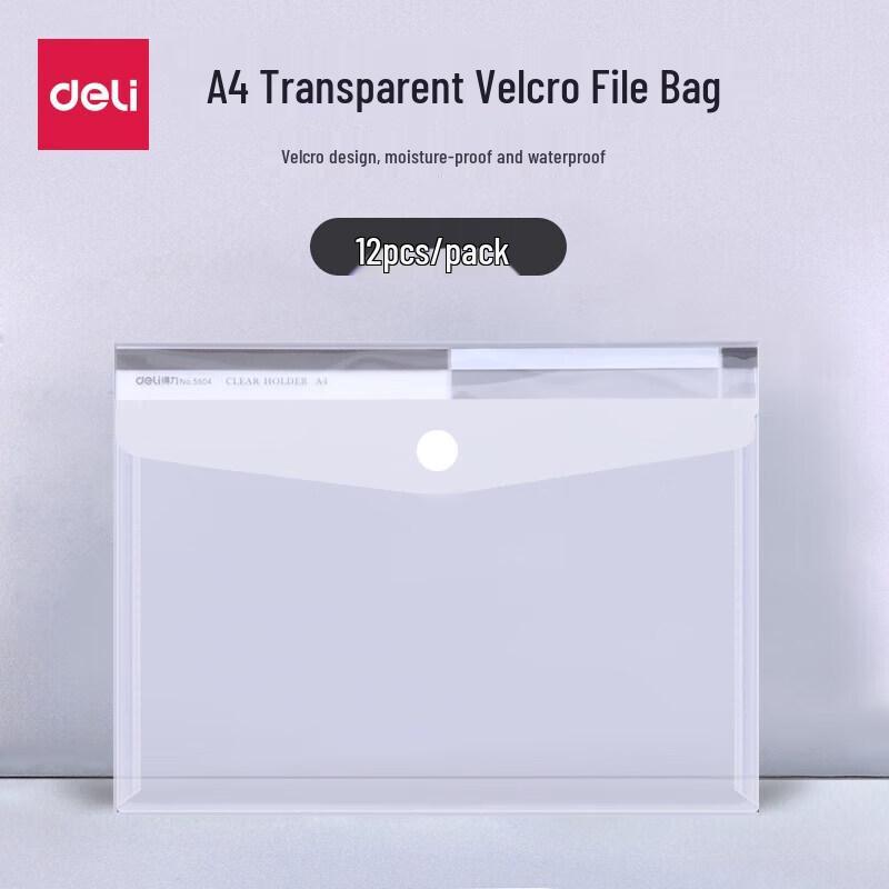 Deli A4 Snap File Folders