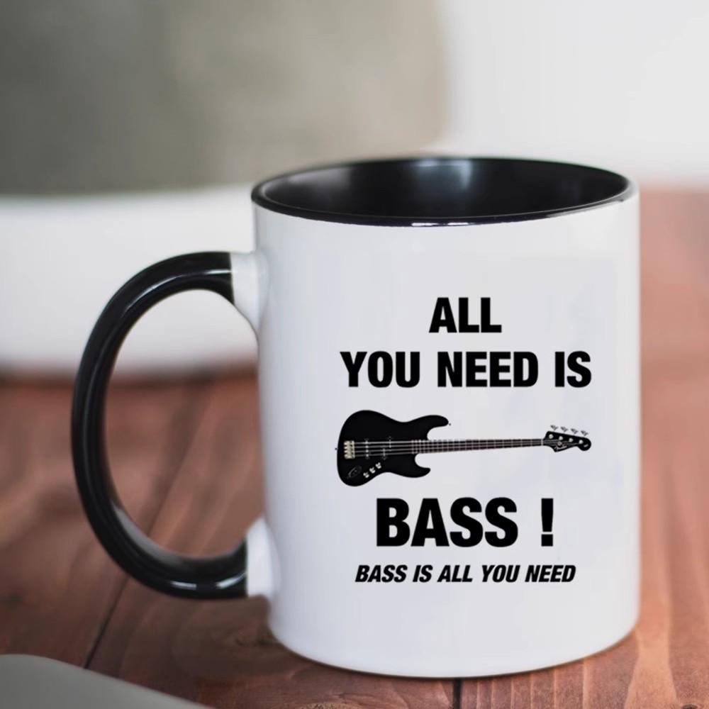 

Guitar Bass Piano Violin Ceramic Mug Music Club Student Birthday Gift Drinking Cup Birthday Gift Funny Mugs 301-400ml
