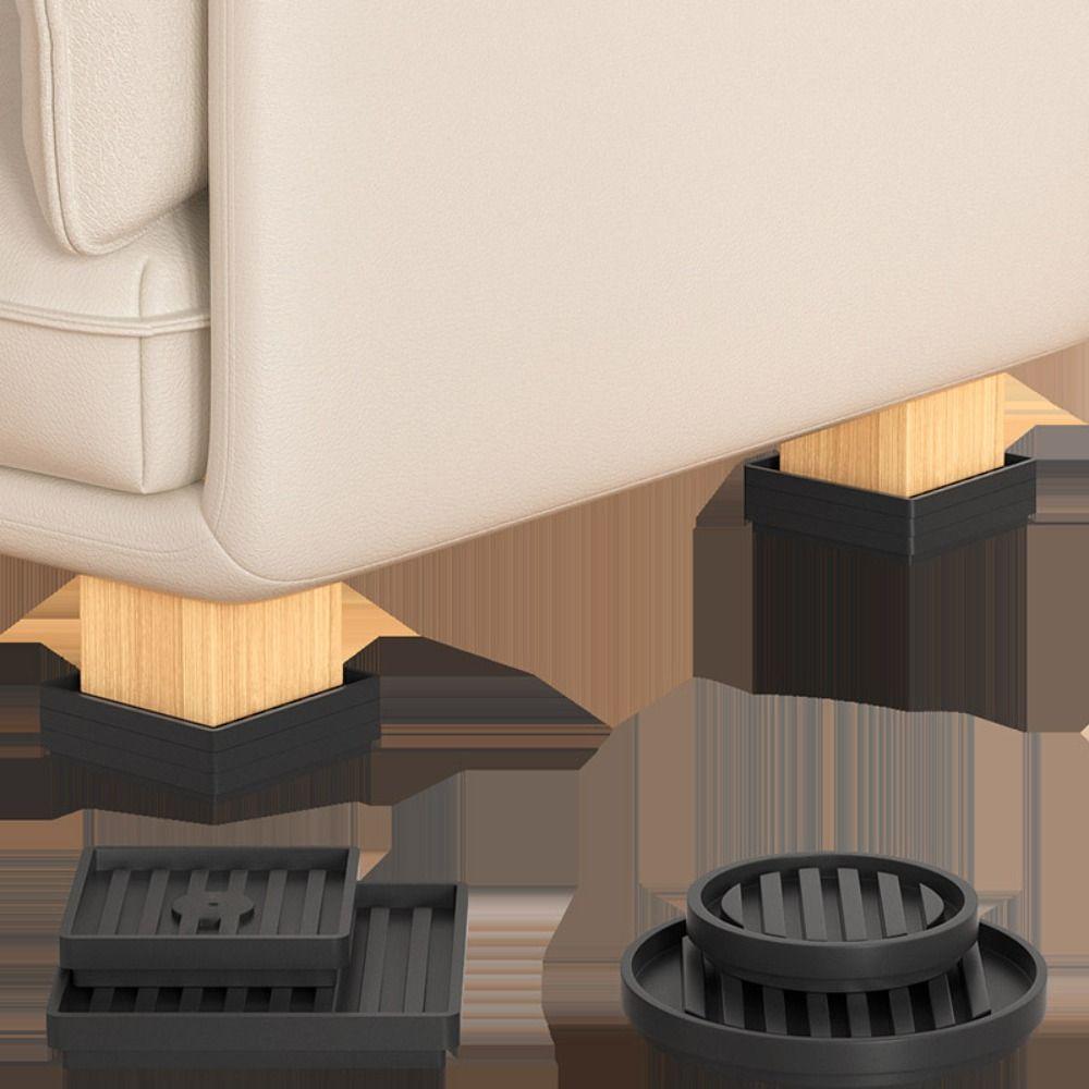 Heavy-Duty Furniture Foot Pad Non-slip Bed Lifter High Quality Bed Lifts Risers Refrigerator