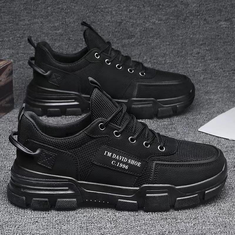 

2025 spring and autumn new men s casual shoes comfortable soft-soled British Martin shoes sports outdoor cotton shoes non-slip single shoes 39