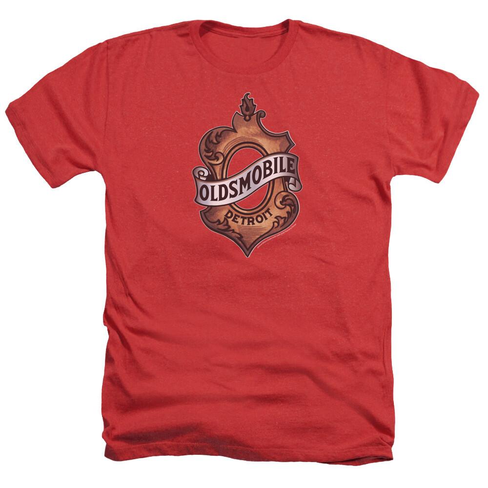 

OLDSMOBILE DETROIT EMBLEM Licensed Adult Men039;s Heather Tee Shirt SM-3XL Unisex T-Shirt XXXL