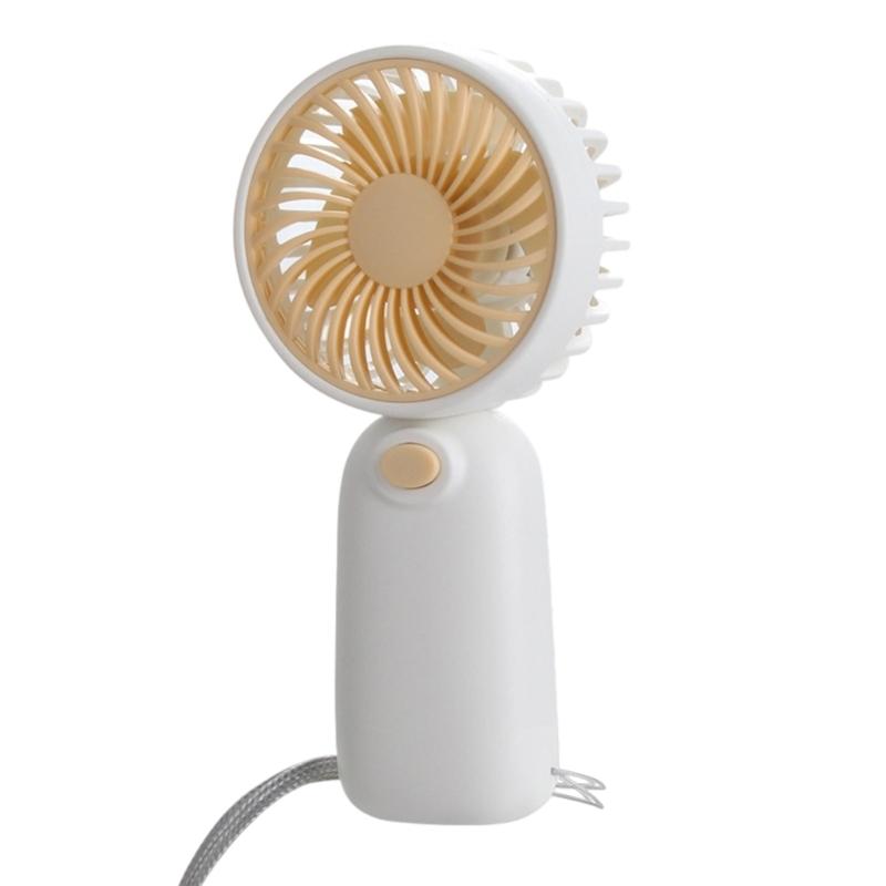 Rechargeable Pocket Fan Lightweight Portable Cooling Device For Office Camping Commuting With Silents Operations