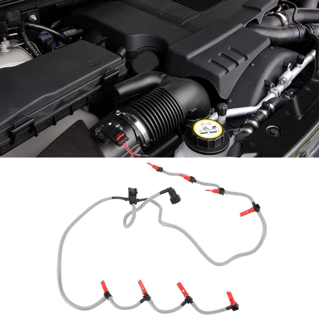 Precisions Engineered Injector Leakback Pipe Fuel Return Tube For TDV8 L322 1423955 6H4Q9K022LC Enhancing Performances