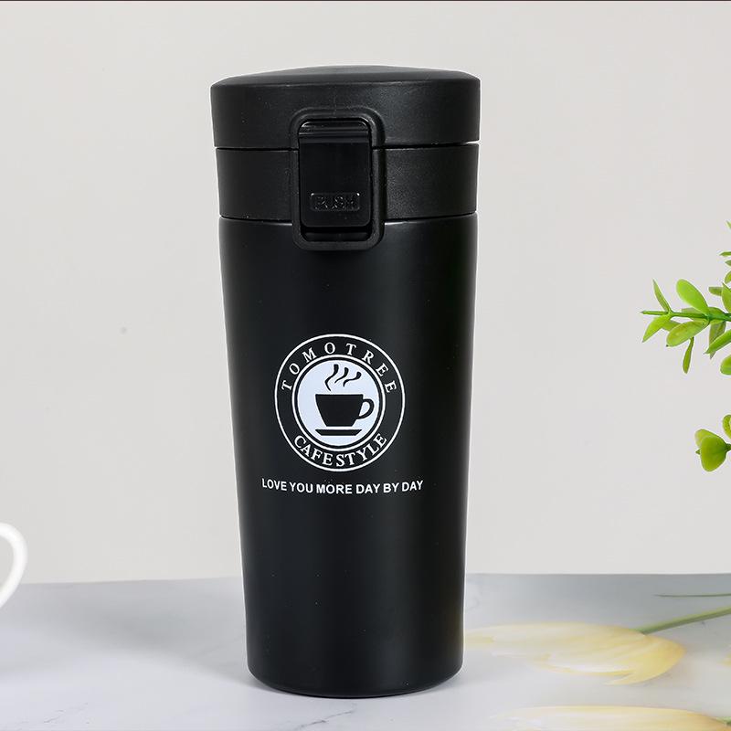 304 Stainless Steel Insulated Coffee Cup - Creative Vacuum Design, Perfect for Office, Outdoor, and Car Use