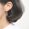 925 Sterling Silver Charm Bead Stud Earrings For Women Girls Gift Pendientes Brincos Prevent Allergy Female Jewelry Dropshipping