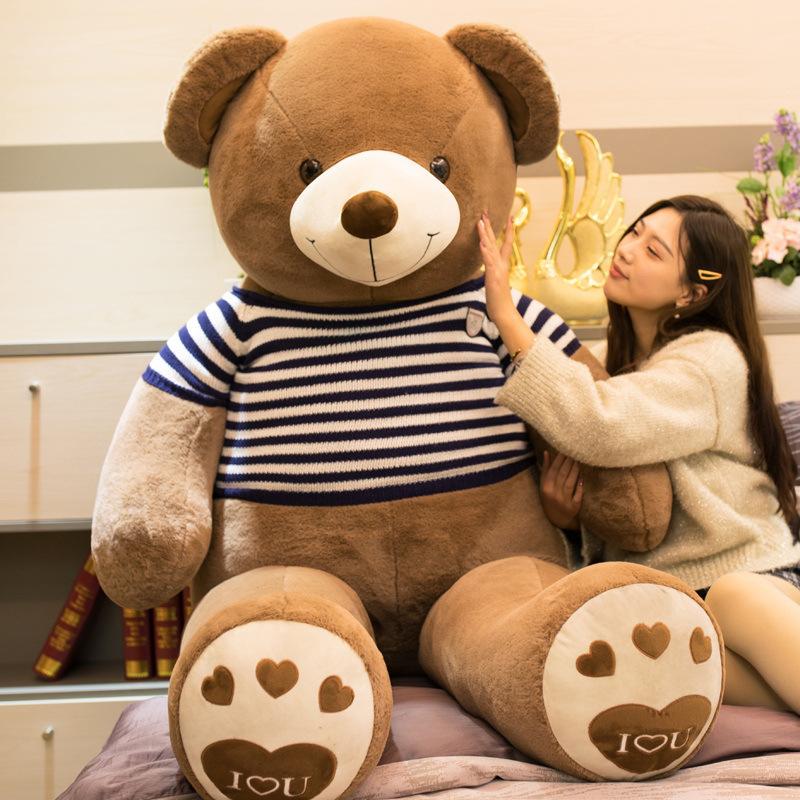 oversized teddy bear doll plush toy big bear doll Valentine's Day gift girl confession clothing hug bear