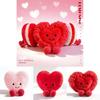 Plush Love Heart Macarons Doll Gift For Girls With Pp Cotton Filling For Comfort And Cuddle