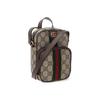 Gucci Ophidia Vintage Logo Pasek Płótno i Skóra Torba Kurierska na Aparat Mini Torby Unisex 671682-96IWT-8745