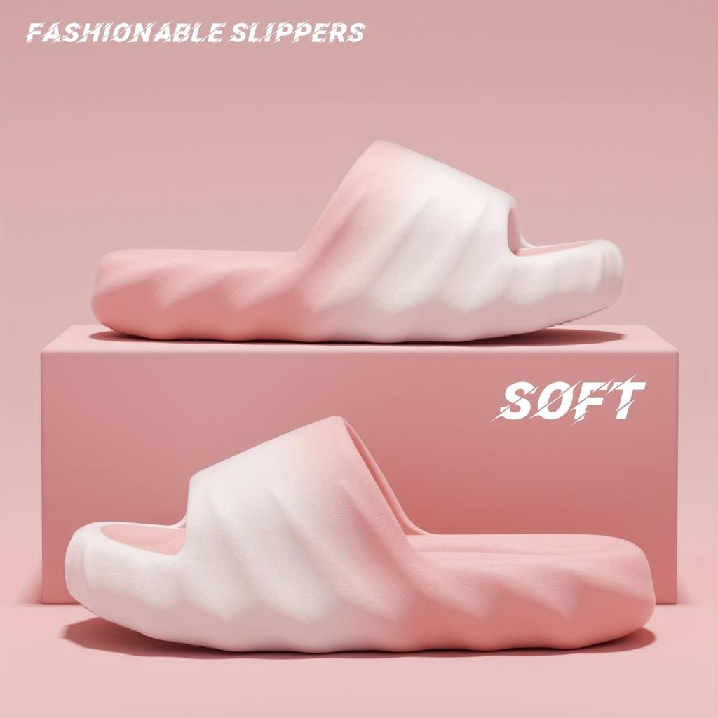 Men's/Women's Home Shoes, Suitable for Outdoor Wear, Comfortable Thick Bottom, Beach, Outdoor, Water Wading, Couple's Cold Slippers