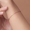 14K bracelet chain gold bracelet heart