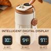 Termoska 450 ml Smart Display Temperature 316 Nerezový vakuový hrnek Kancelářský šálek na kávu Obchodní přenosný termohrnek