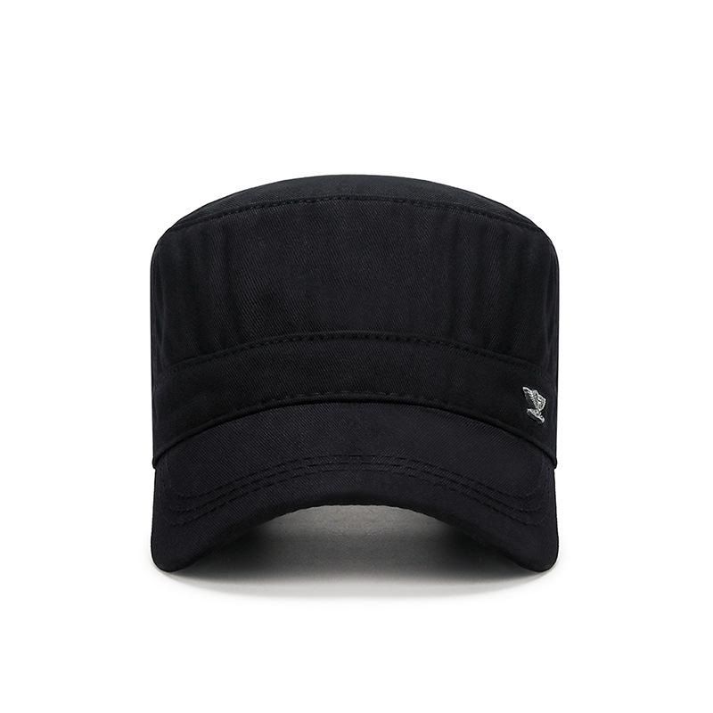 Męska czapka z daszkiem Four Seasons z logo orła, oddychająca bawełniana czapka przeciwsłoneczna, regulowana na zewnątrz