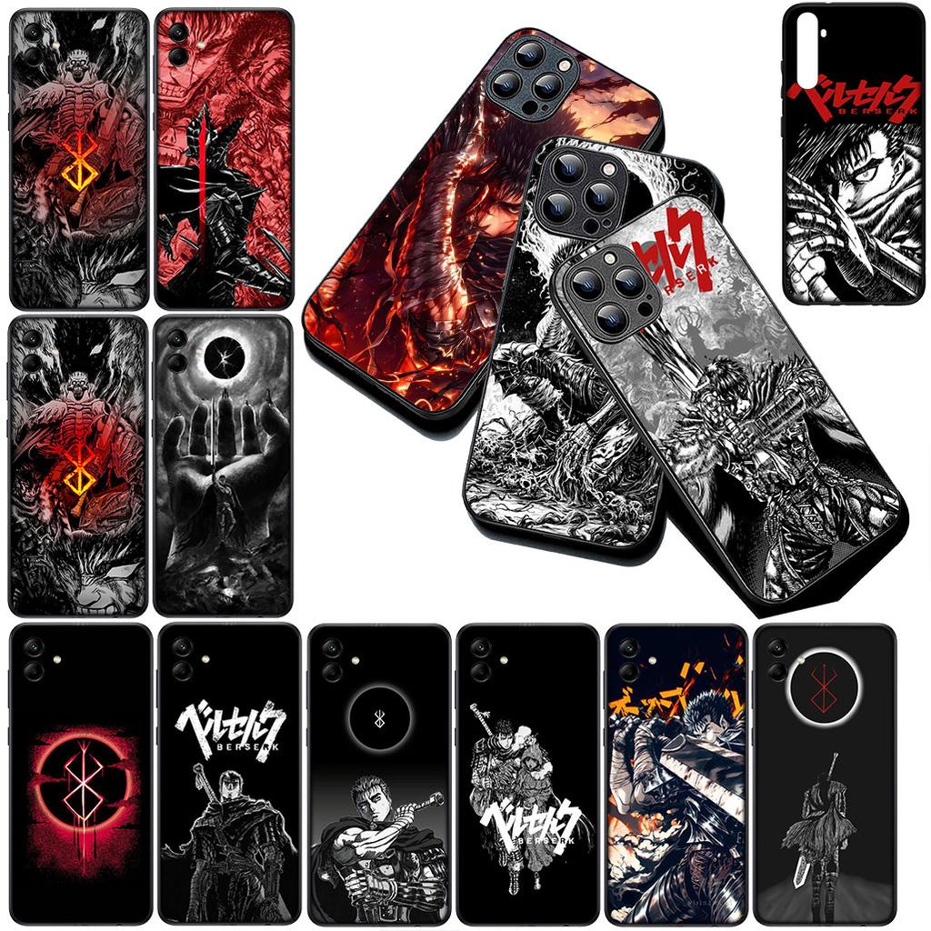 Anime Berserks Poster Guts Phone Case for Huawei P30 P20 Mate 20 Lite Pro Y7 Y6P Y7A 2019 Nova 5T 3I P30Pro Protective Cover