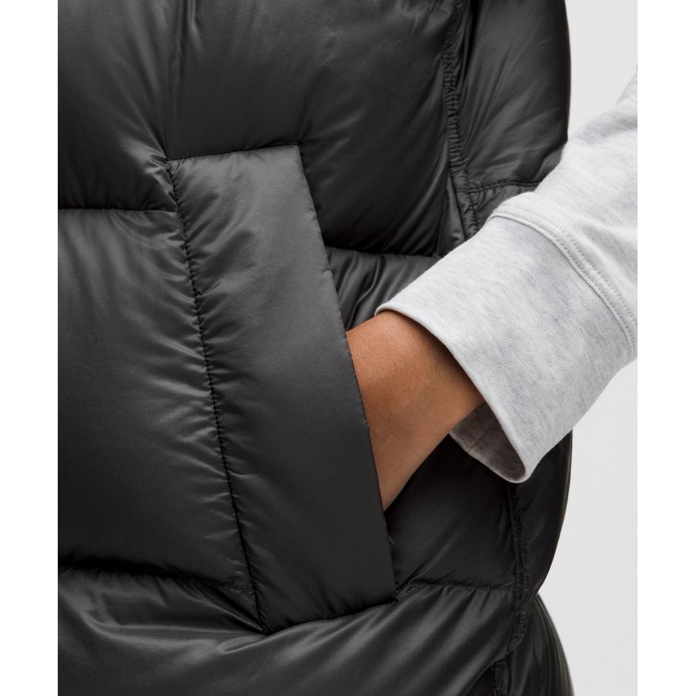 Lululemon Featherweight 900 Down Fill Puffer Vest Graphite Grey