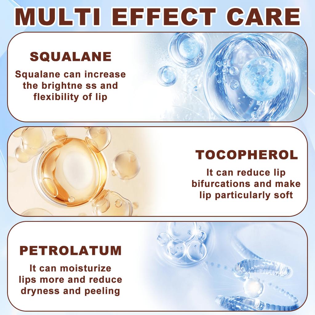 1PC Nourishing Coconut Oil Lip Balm ,Moisturize,Tendrize And Protect Your Lips,Help Improve Thedry A