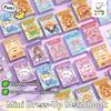 12Style 50Pcs Dress Up Sticker Book Girl Makeup Changing Sticker Book Children's Cartoon Makeup Show Puzzle Handmade DIY Book