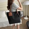 Spacious And Stylish 2024 New Women's Commuter Tote Bag In Soft Canvas Design