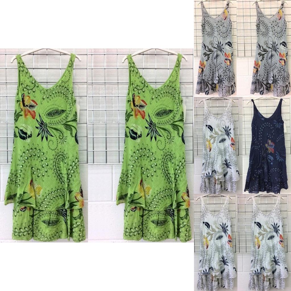 Premium Quality Womens Summer Casual Swing Sundress Sleeveless Boho Tunic Dress For Plus Size Elegance