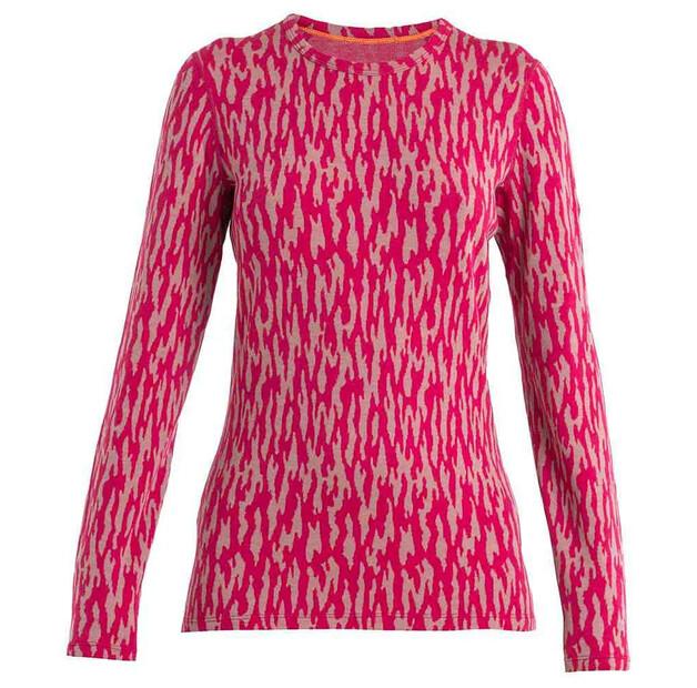 Icebreaker Базовый слой с длинным рукавом 260 Vertex Crewe Macro Forms Merino