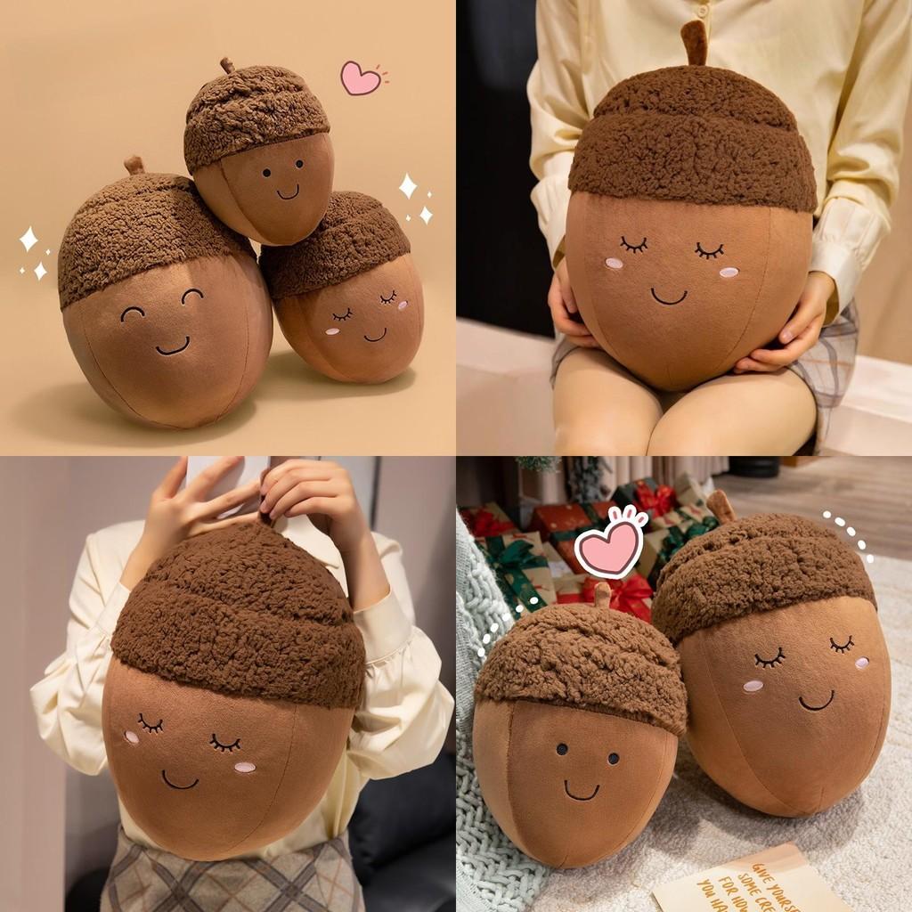 Kastanje Plysjleketøy Utstoppet Dukke Tegneserie Barn Gave Søt Samling Dekorasjon