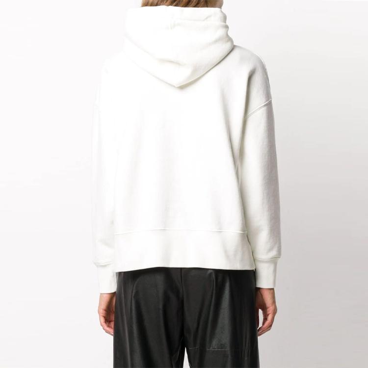 (WMNS) Palm Angels Broken Bear Cotton Hoodie 'White' Women's PWBB023F20FLE0030360