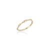 Lunne 14K Bamboo Diamond Ring (14K Gold) #Lcr07 (C Type)
