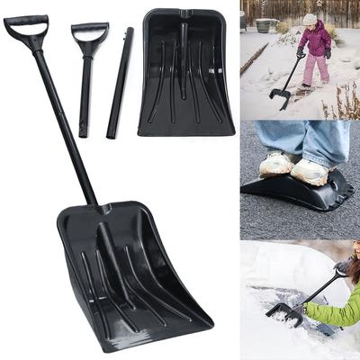 Einziehbare Outdoor-Schneeschaufel Aluminiumlegierung Eisschaufel Winter Schneeräumwerkzeug Camping Garten Klappschaufel Überlebenswerkzeuge