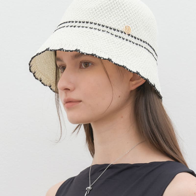 

халден двухлинейная сетчатая панама (C047_белый) white