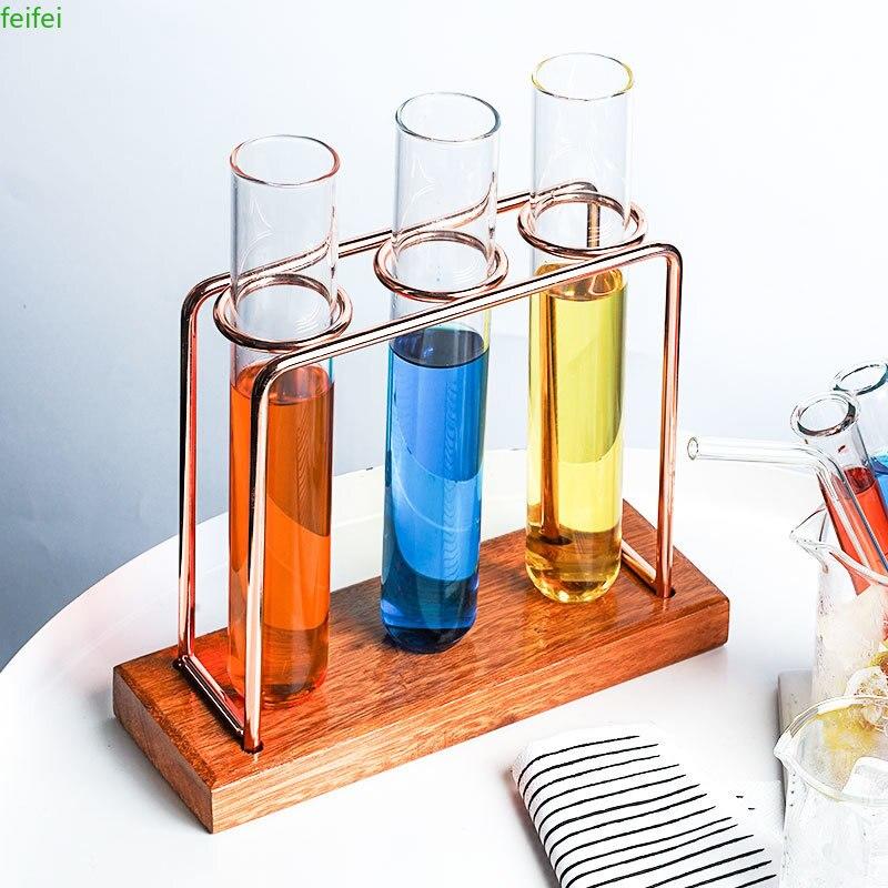 Creative tube, smoked cocktail, cocktail, set of matches, bar, restaurant, large size, title, champagne, flute, glass.