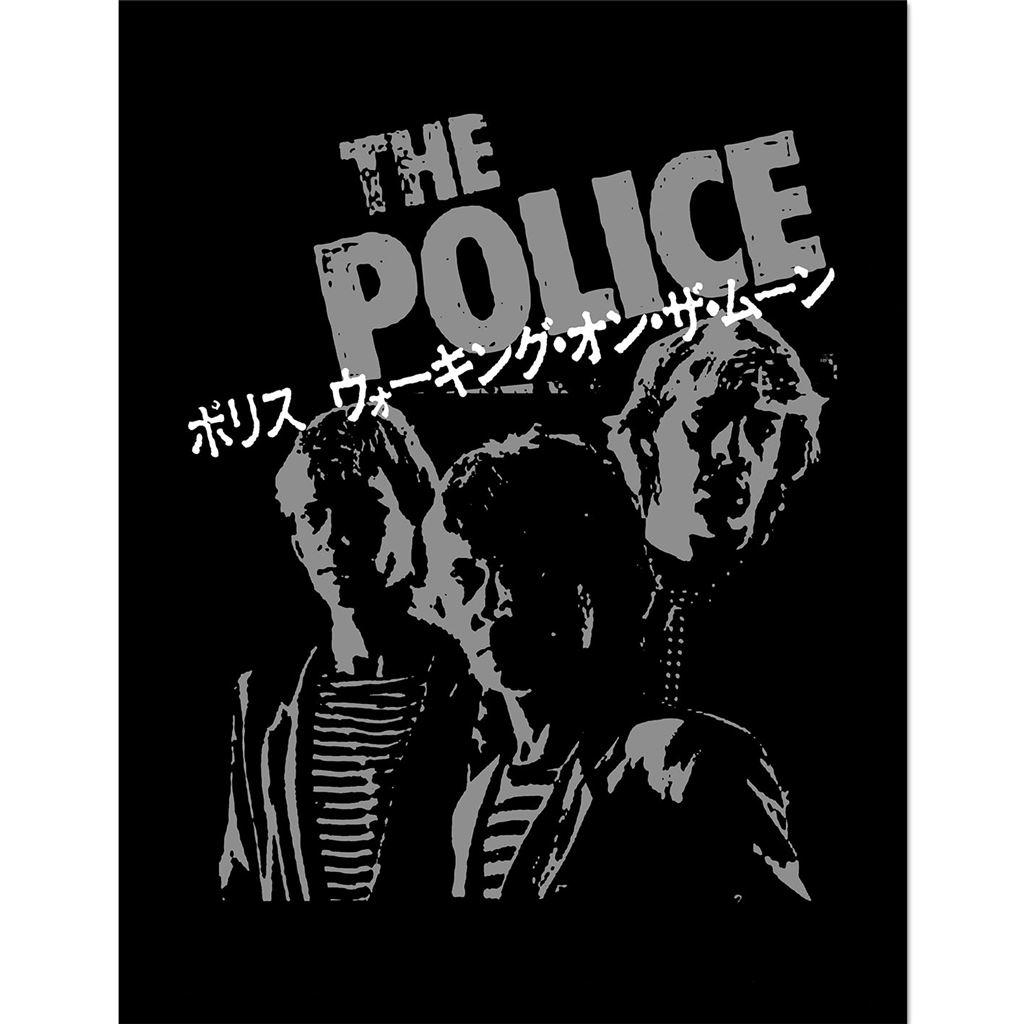 The Police Japanese Photo Framed Poster