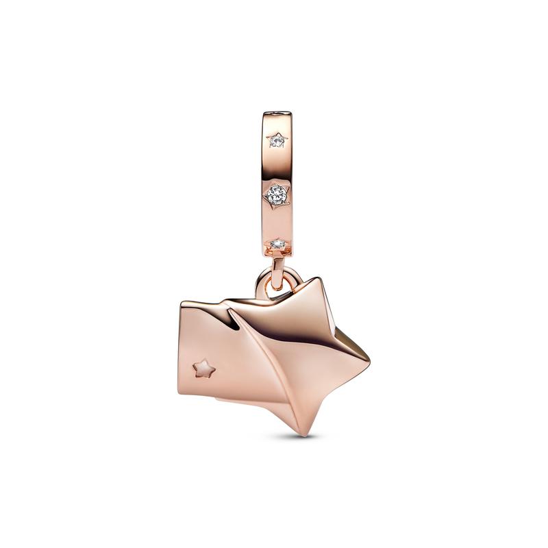 Pandora Star Pendant Charm Women's Rose Gold 782483C01