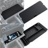 Center Console Organizer Cover For Ford F150 Accessories -2024 2025 & Lightning XLT 2024 Middle Console Secret Pocket Lid Interior Hidden Storage
