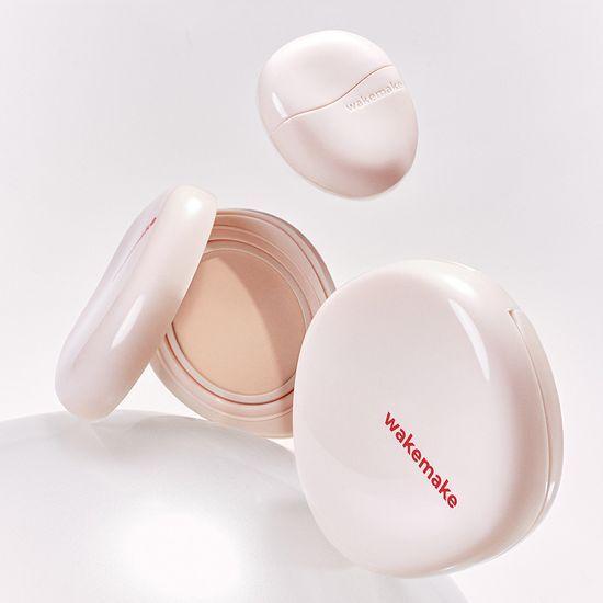 WakeMake Water Glow Coating Balm Pouch Package (Main Product + Refill + Adhesive Brush + Marshmallows Pouch)