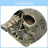 Maschera Terminator DC-10 Argento e Rame per Festa in Costume di Halloween e Gioco di Ruolo